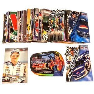 Large Lot Nascar Trading Cards Wheels '99 1999 Inserts Base 125+ Cards Vintage